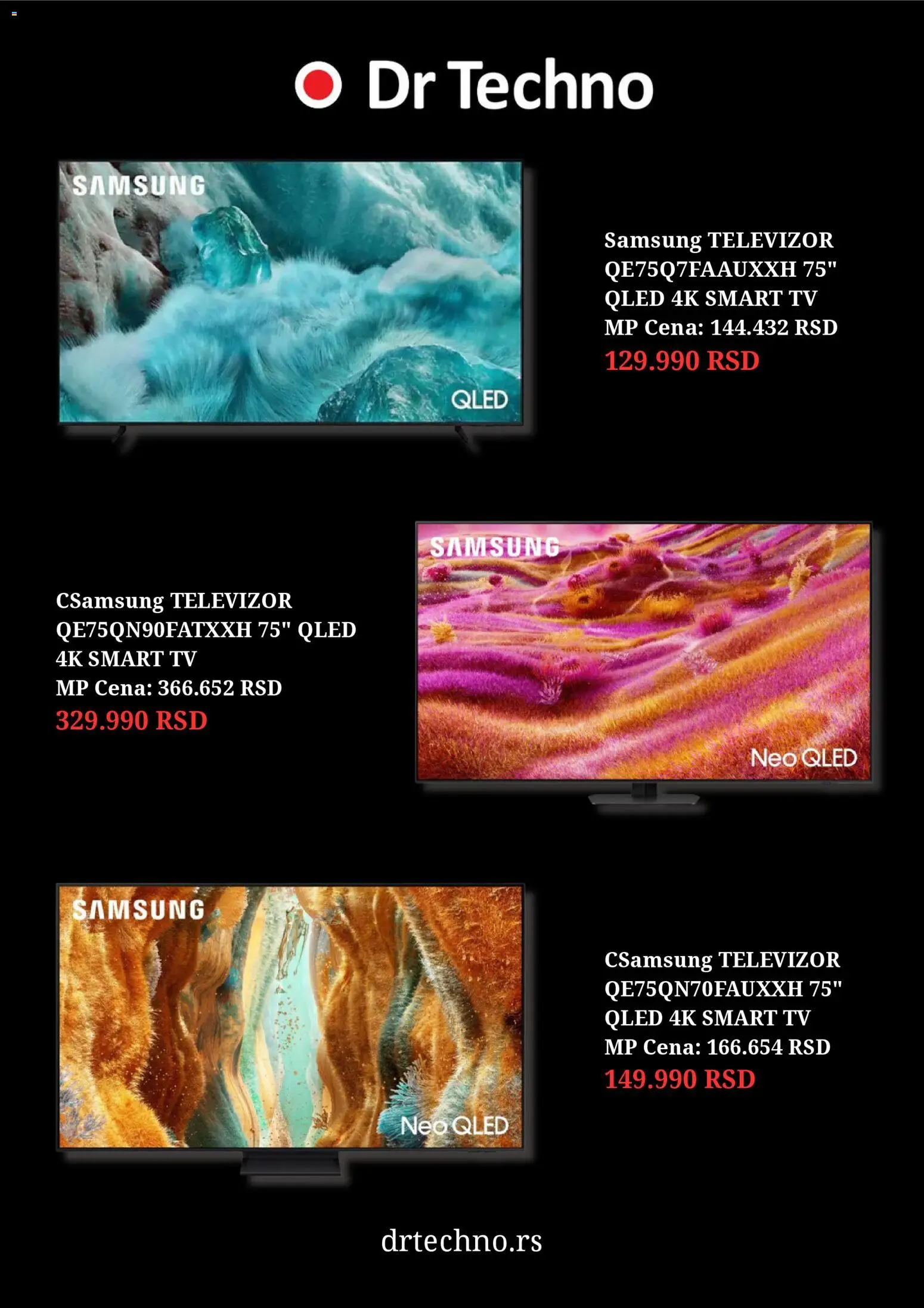 Dr Techno katalog - važi od 02.02.2026 | Strana: 3 | Proizvode: Televizor