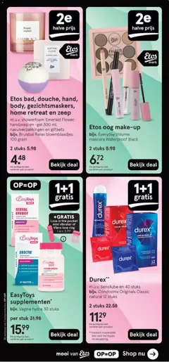 Etos - Black Friday - Voorbeeld van een folder van Etos, geldig van 24.11.2025 | Pagina: 47 | Producten: Ring, Handzeep, Gel, Mascara