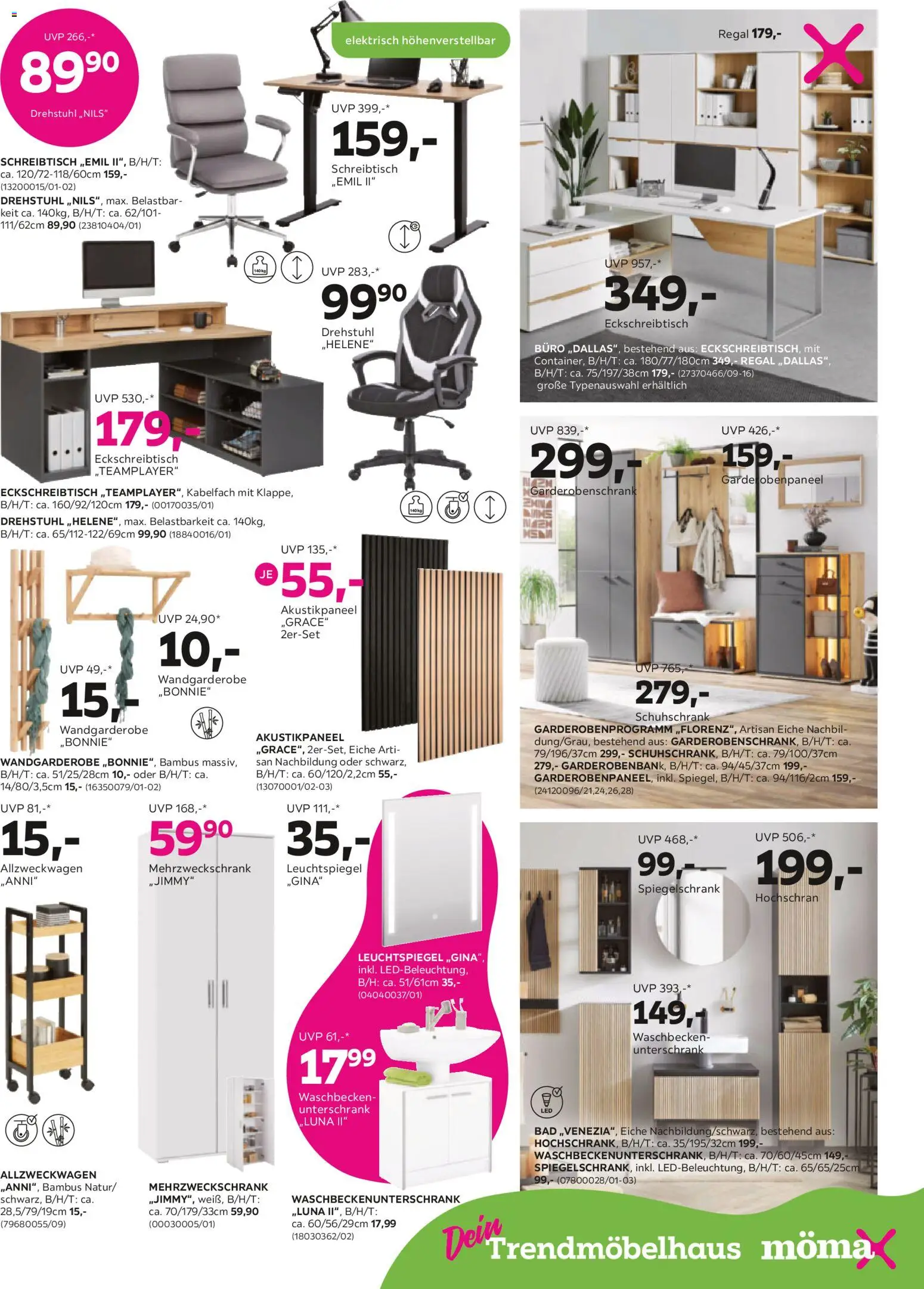 Mömax Prospekt aktuell gültig ab 28.10.2025 | Seite: 15 | Produkte: Regal, Waschbecken, Bad