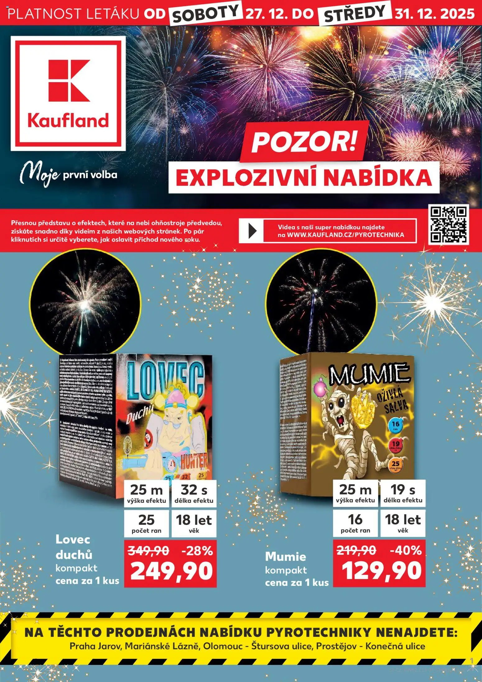 Kaufland leták - Praha 4 od 27.12.2025 | Strana: 1