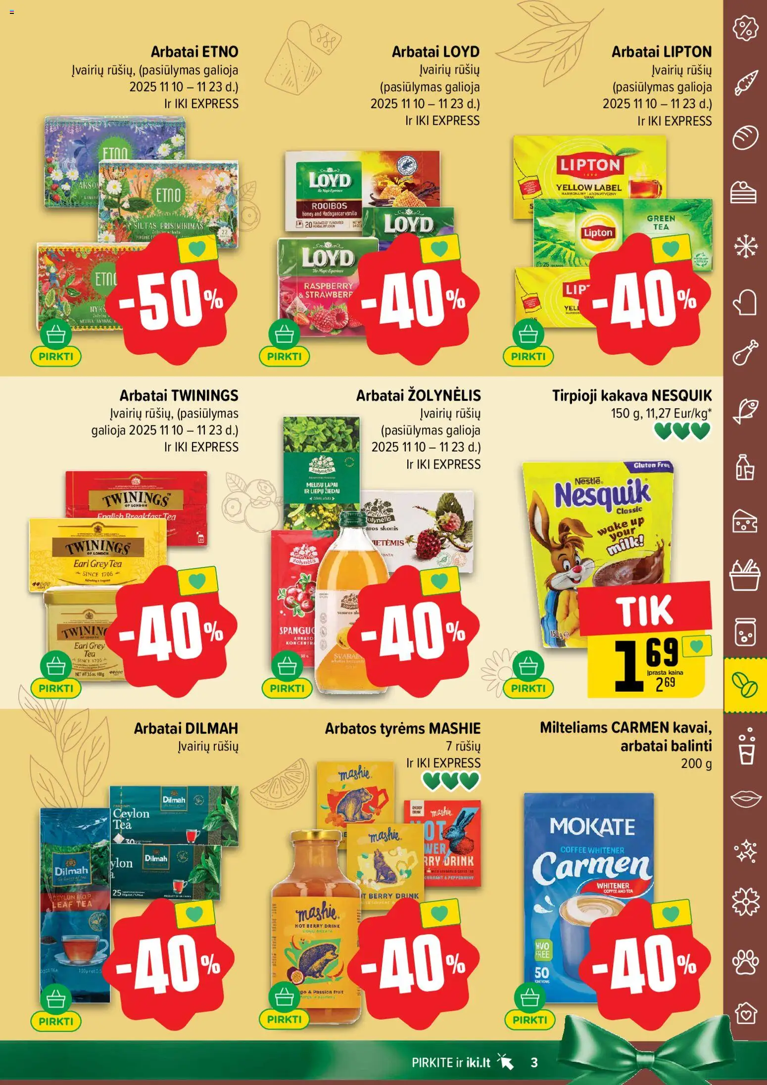 IKI akcijos nuo 10.11.2025 | Puslapis: 3