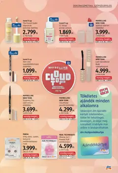 MAYBELLINE NEW YORK Lash Sensational Body szempillaspirál, Lash Sensational Body szempillaspirál - amely érvényes a következő dátumtól: 09.04.2026 | Oldal: 5