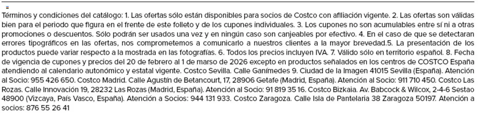 Costco catálogo │ válido desde el 20.02.2026 | Página: 9