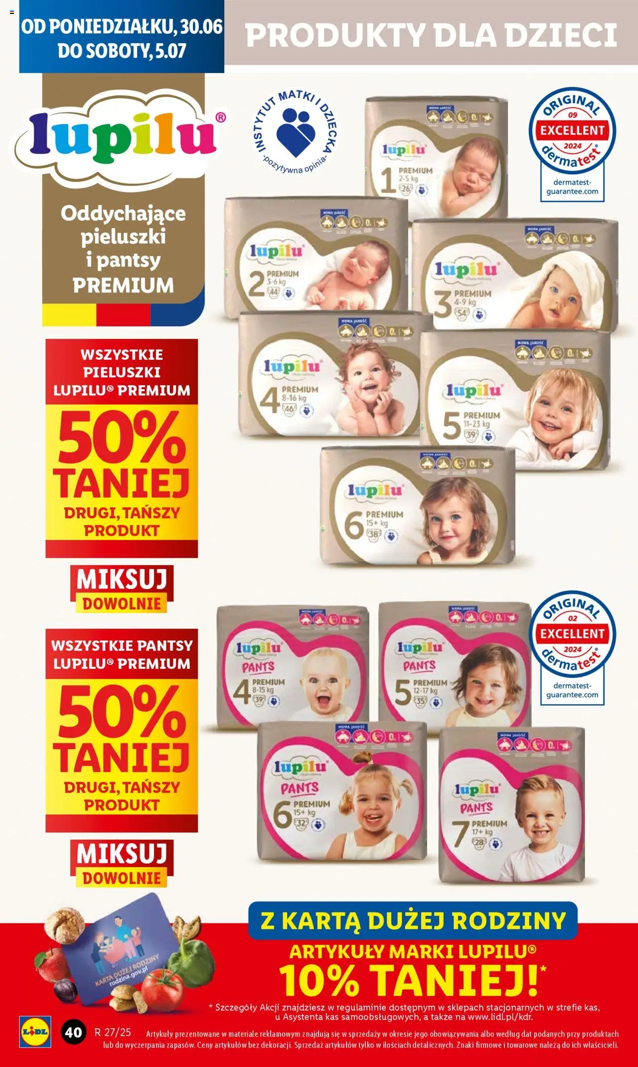 Lidl Gazetka od 30.06.2025 | Strona: 48 | Produkty: Karta