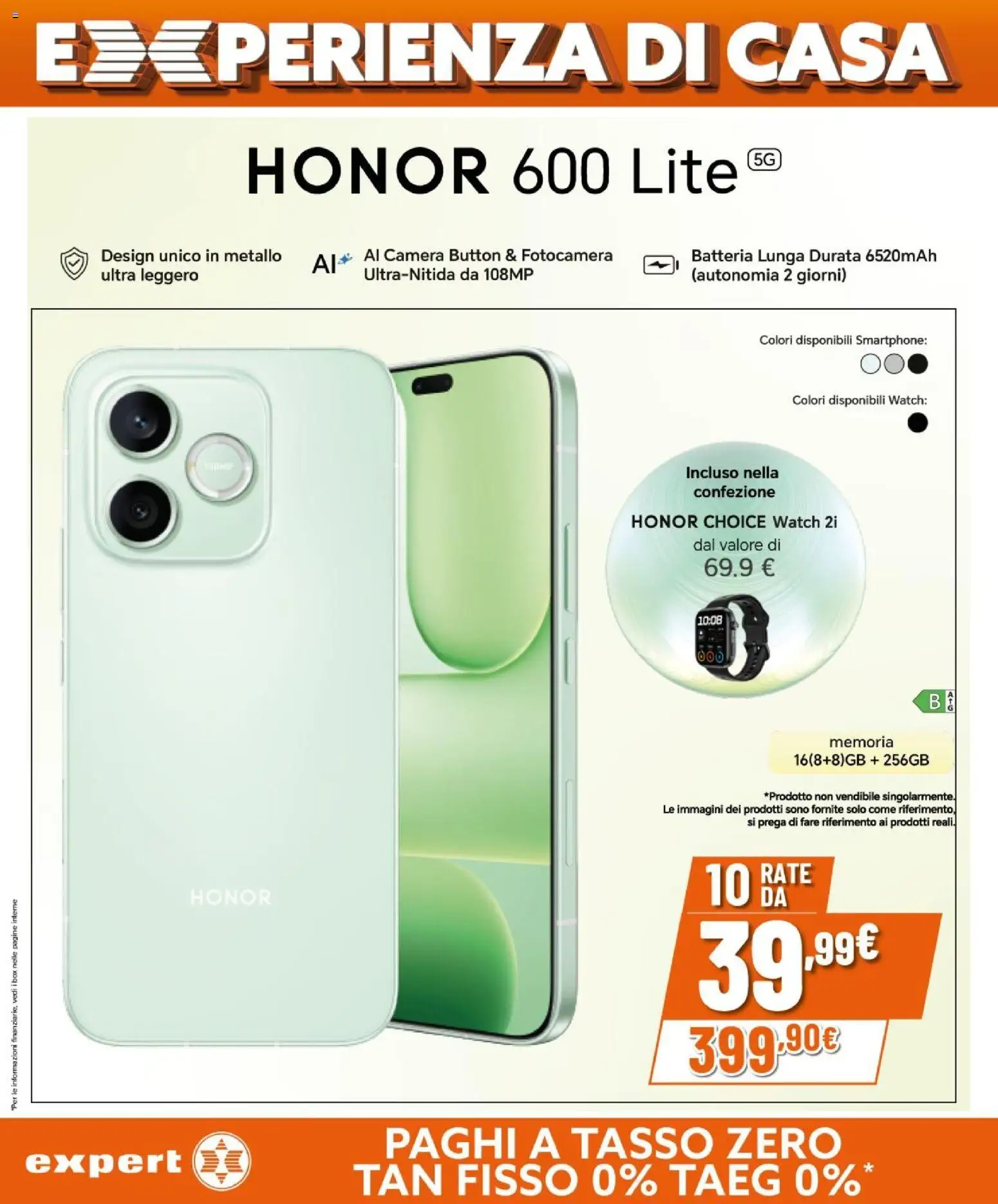 Volantino Expert del 23.04.2026 | Pagina: 30 | Prodotti: Smartphone, Fotocamera, Batteria