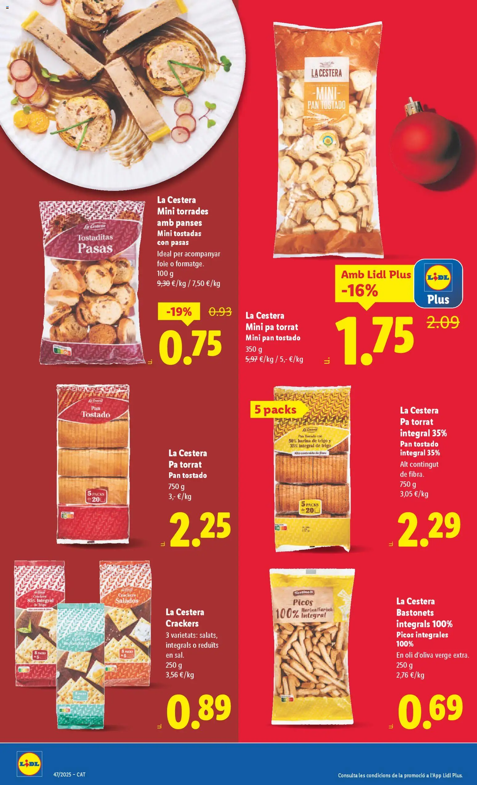 Lidl folleto │ válido desde el 17.11.2025 | Página: 24 | Productos: Pan
