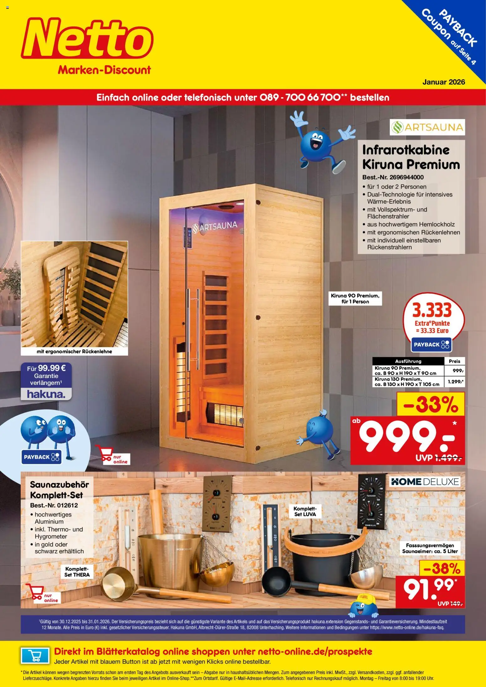 Netto Marken-Discount Online-Angebote Januar – gültig ab 01.01.2026 | Seite: 1