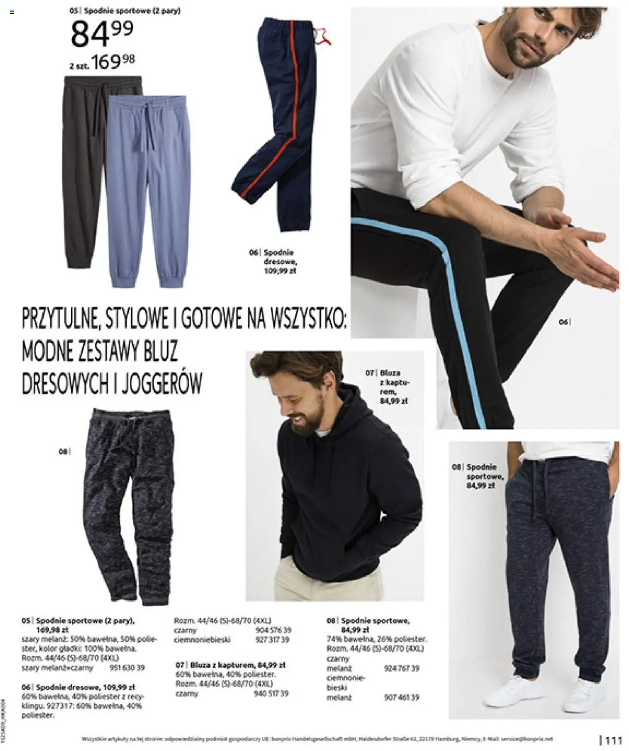 BonPrix Katalog - Przytulny Sezon Przejściowy od 22.09.2025 | Strona: 113 | Produkty: Spodnie