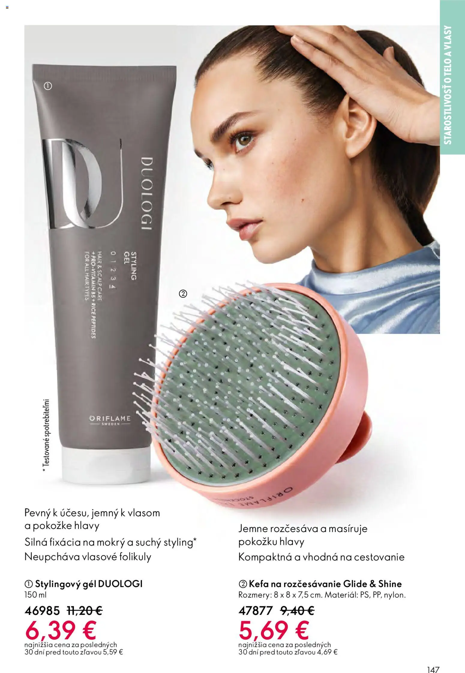 Nové Oriflame akcie – leták je platný od 03.12.2025 | Strana: 147 | Produkty: Kefa