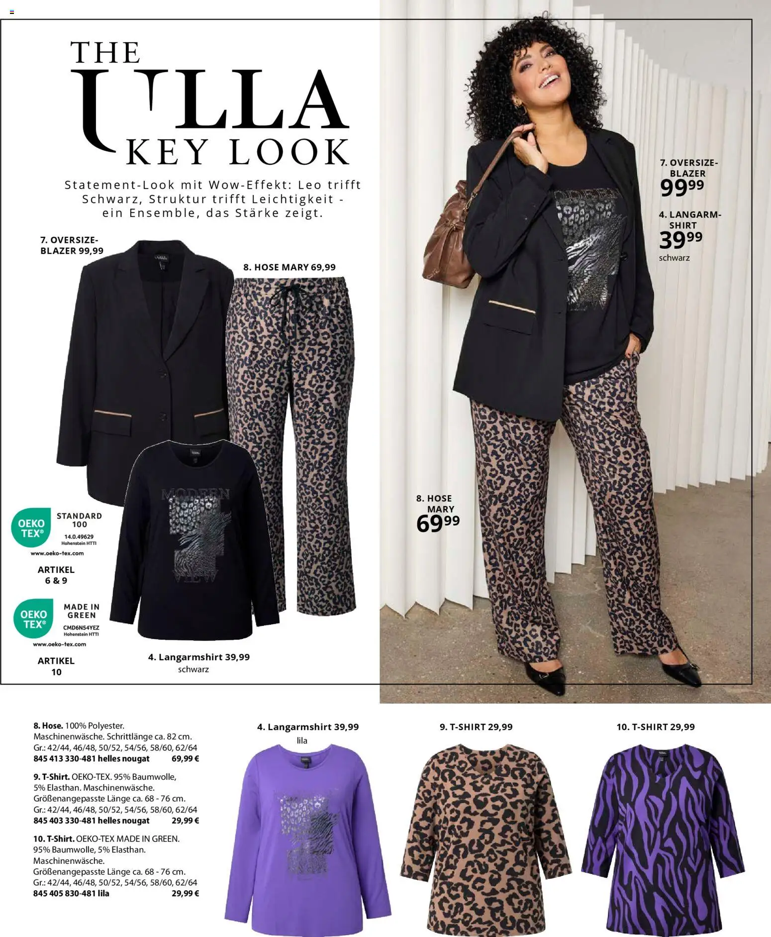 Ulla Popken Prospekt 	 – gültig ab 01.01.2026 | Seite: 47 | Produkte: Blazer, Shirt, Langarmshirt, Hose