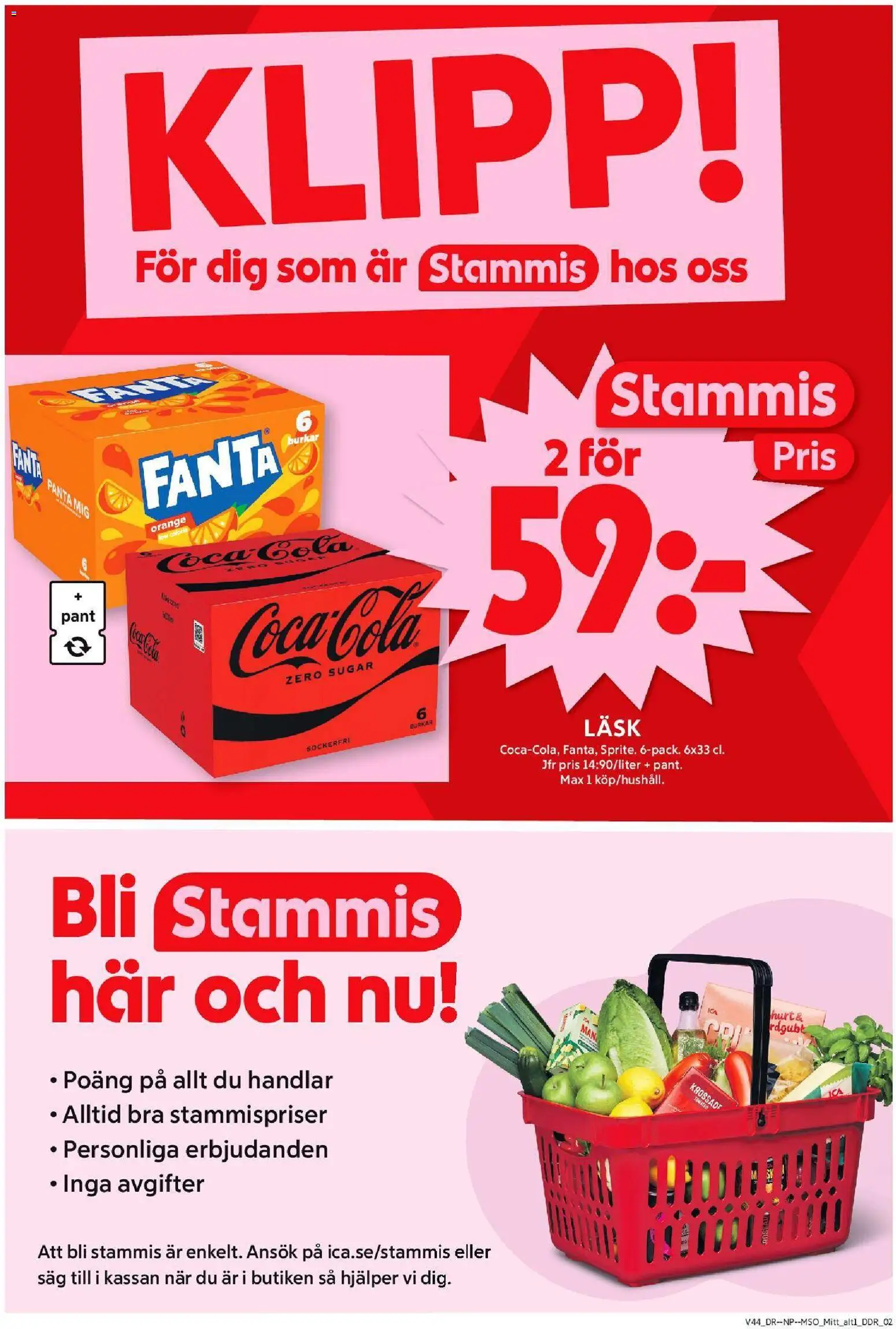 ICA Maxi reklamblad aktuell från 27.10.2025 | Sida: 3 | Produkter: Såg, Fanta