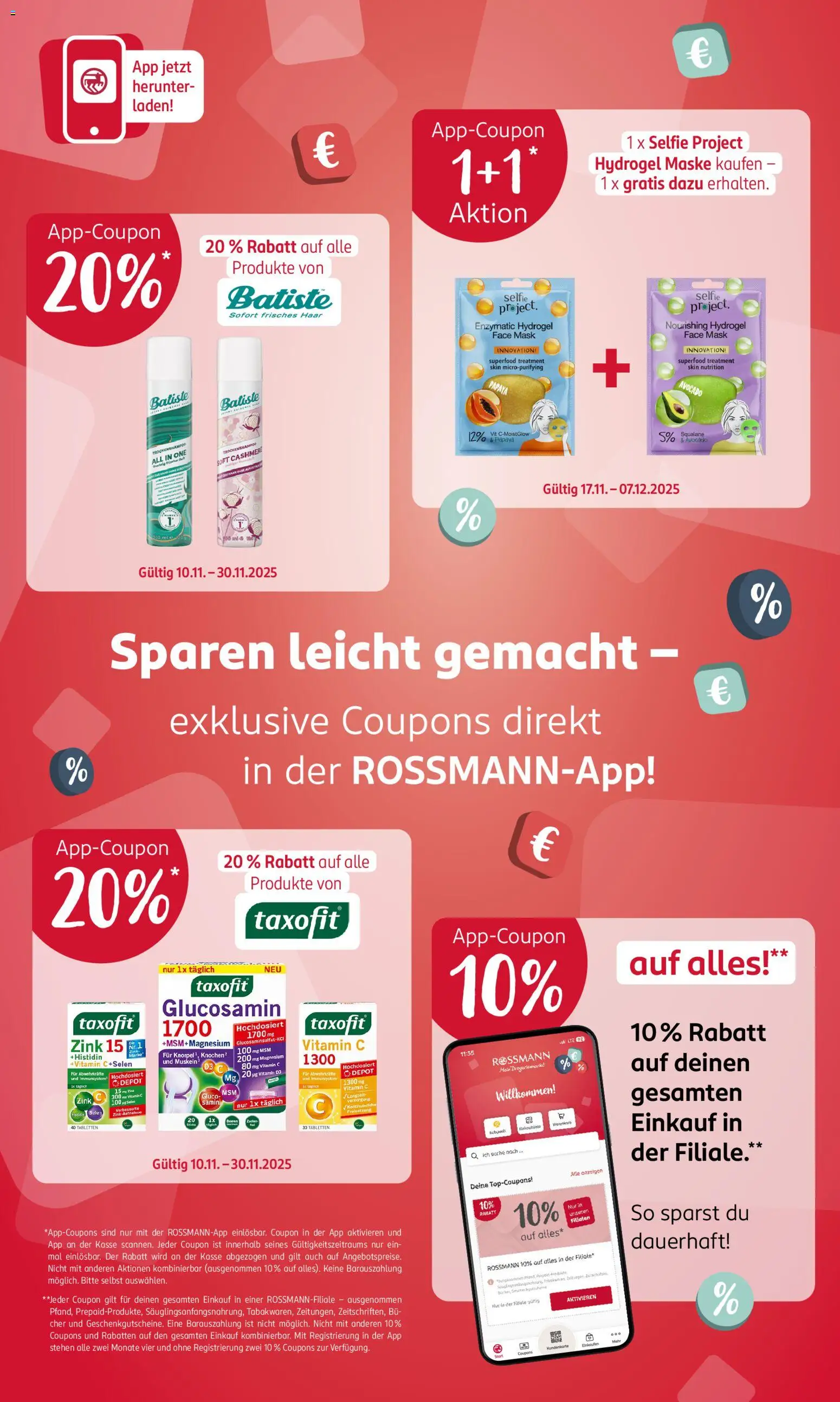 Rossmann App-Angebote	 – gültig ab 15.11.2025 | Seite: 2 | Produkte: Maske, Avocado