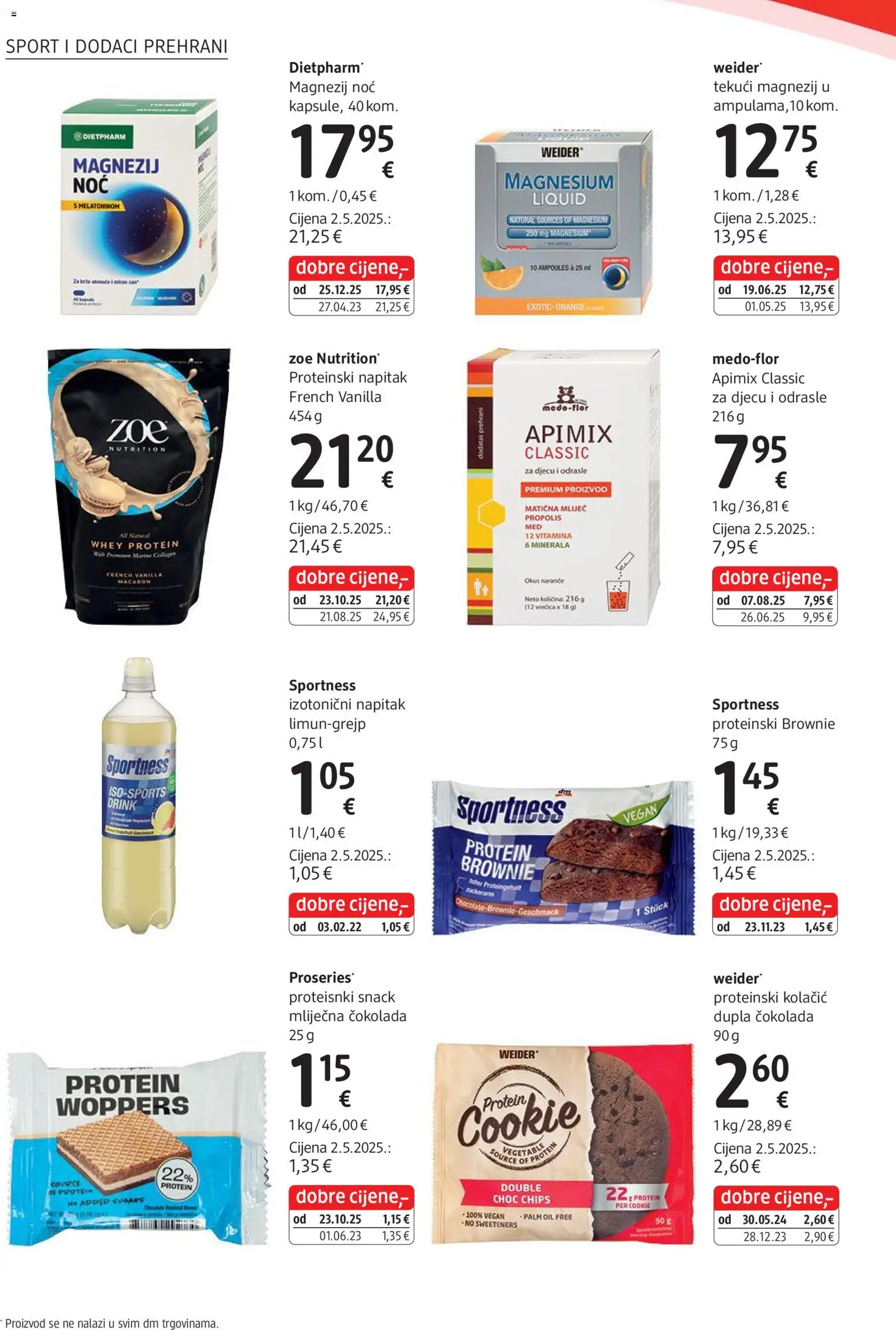 DM katalog | vrijedi od 01.01.2026 | Stranica: 6 | Proizvodi: Čokolada, Naranče