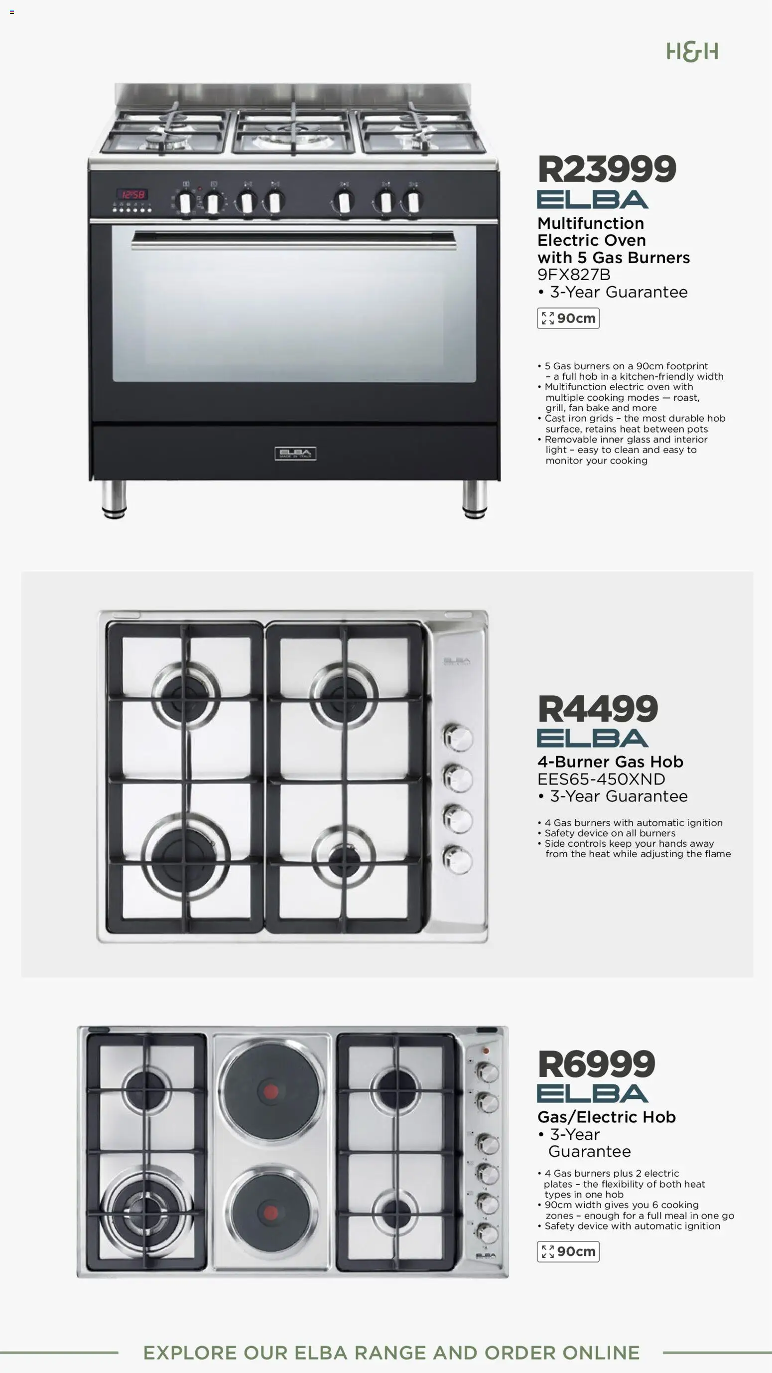 New House and Home catalogue – valid from 30.03.2026 | Page: 18 | Products: Monitor, Hob, Iron, Pots