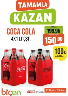 27.01.2026 tarihinden itibaren geçerli olan Biçen Market kataloğu önizlemesi