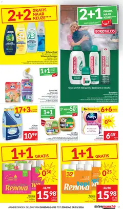 Intermarché folder week 13 - Voorbeeld van een folder van Intermarché, geldig van 24.03.2026 | Pagina: 13 | Producten: Wc, Toiletpapier, Douche, Droogshampoo
