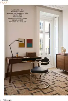 Pré-visualização El Corte Ingles Decora válido de 23.10.2025 | Página: 30 | Produtos: Candeeiro, Quadro, Aparador, Tapete