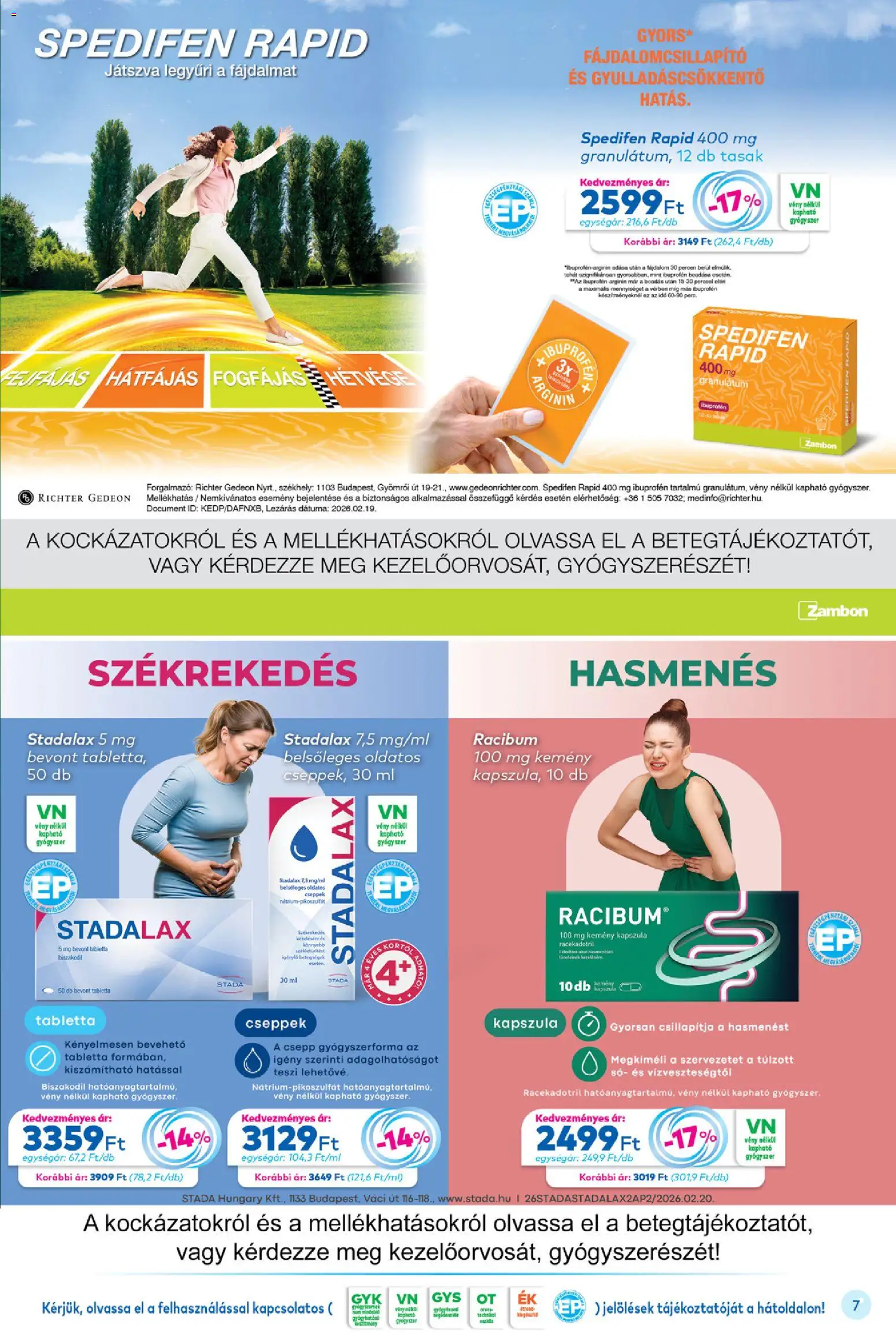 Gyöngy Patikák akciós ujság - amely érvényes a következő dátumtól: 01.04.2026 | Oldal: 7 | Termékek: Só