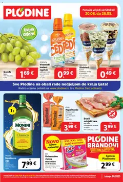 Katalog Plodine - Pregled kataloga iz trgovine Plodine, vrijedi od 20.08.2025