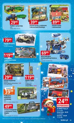 Pogląd oferty "E.Leclerc Gazetka - Elbląg zabawki" - ważna od 12.11.2025 | Strona: 22 | Produkty: Karta, Radio