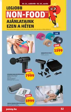 PENNY Akciós újság - amely érvényes a következő dátumtól: 12.02.2026 | Oldal: 36