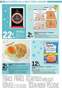 E.Leclerc - Prévisualisation de TERRINE AUX NOIX DE JACQUES** À LA BRETONNE "GUYADER", 2 x 60 g (120 g). Également disponible en Terrine au saumon et au saumon fumé. valide à partir de 23.12.2025 | Page: 8