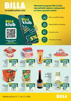 Náhled letáku Billa leták - Bonus club od 19.11.2025