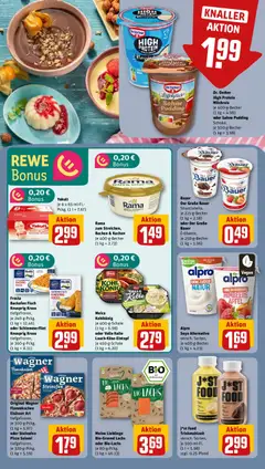 Rewe Prospekt 	 ab 23.02.2026 gültig | Seite: 12 | Produkte: Rama, Pudding, Frosta, Alpro