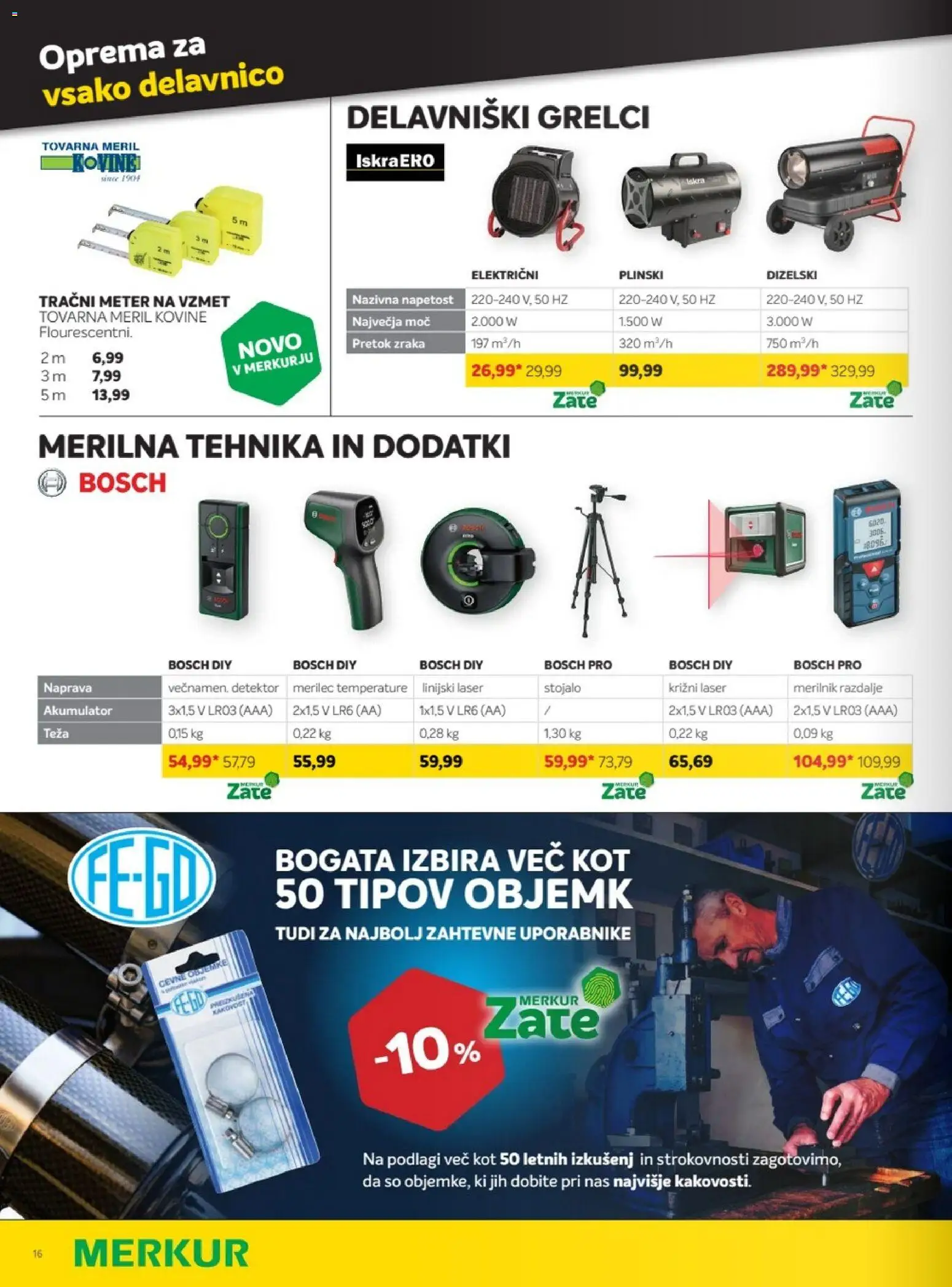 Novi Merkur katalog ponudbe – veljaven od 01.10.2025 | Stran: 20 | Izdelki: Teza, Akumulator