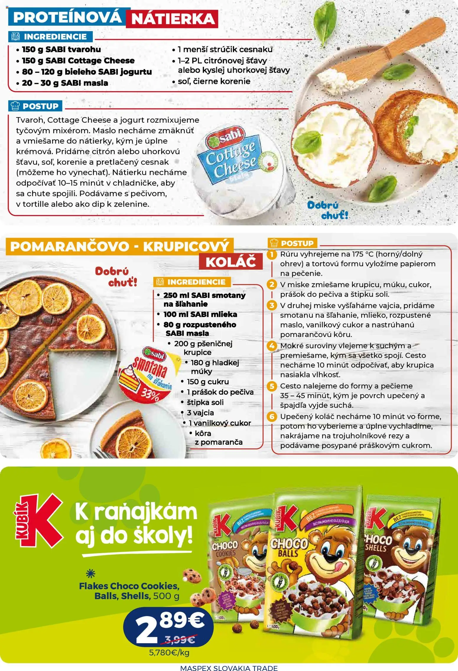 Nové Milk Agro akcie – leták je platný od 21.01.2026 | Strana: 8 | Produkty: Jogurt, Vajcia, Vanilkový cukor, Koláč