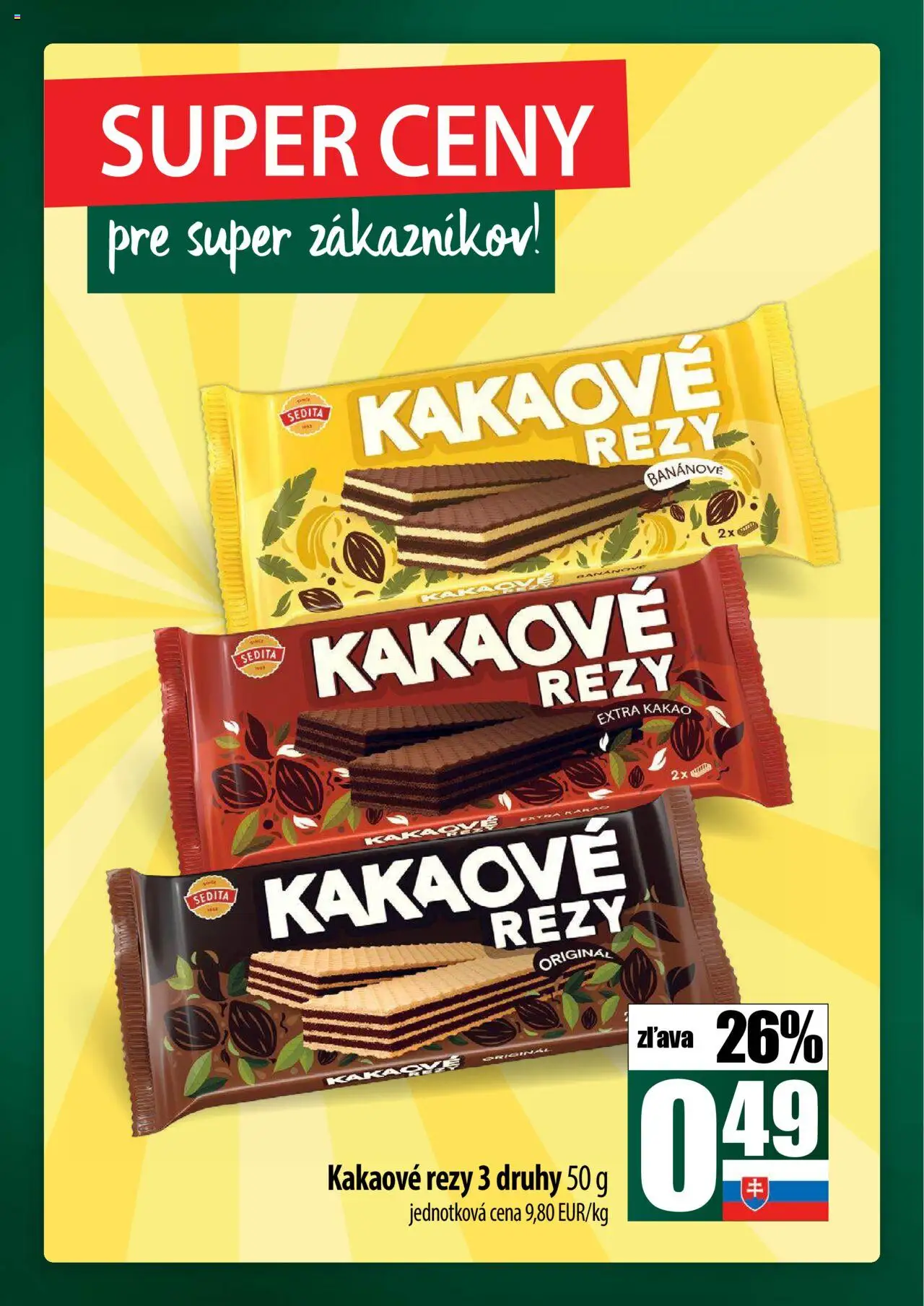 COOP Jednota široká ponuka │ platný od 31.07.2025 | Strana: 10 | Produkty: Kakao