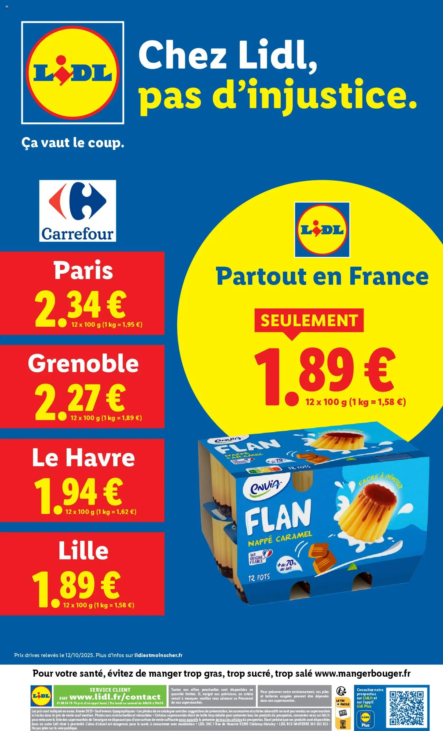 {H1} | Page: 35 | Produits: Nappe, Lait, Piles