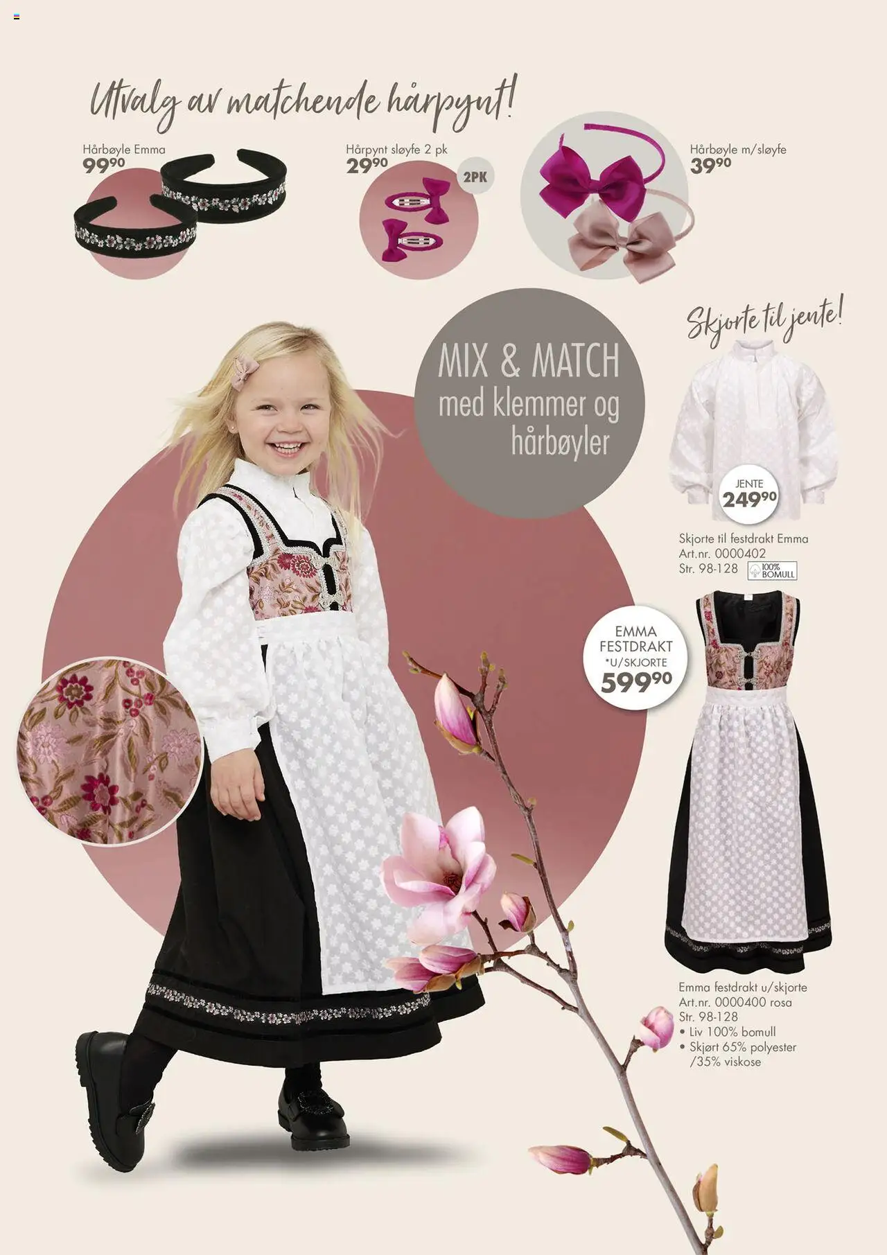 | Side: 12 | Produkter: Nuisette, Skjørt, Skjorte, Sløyfe