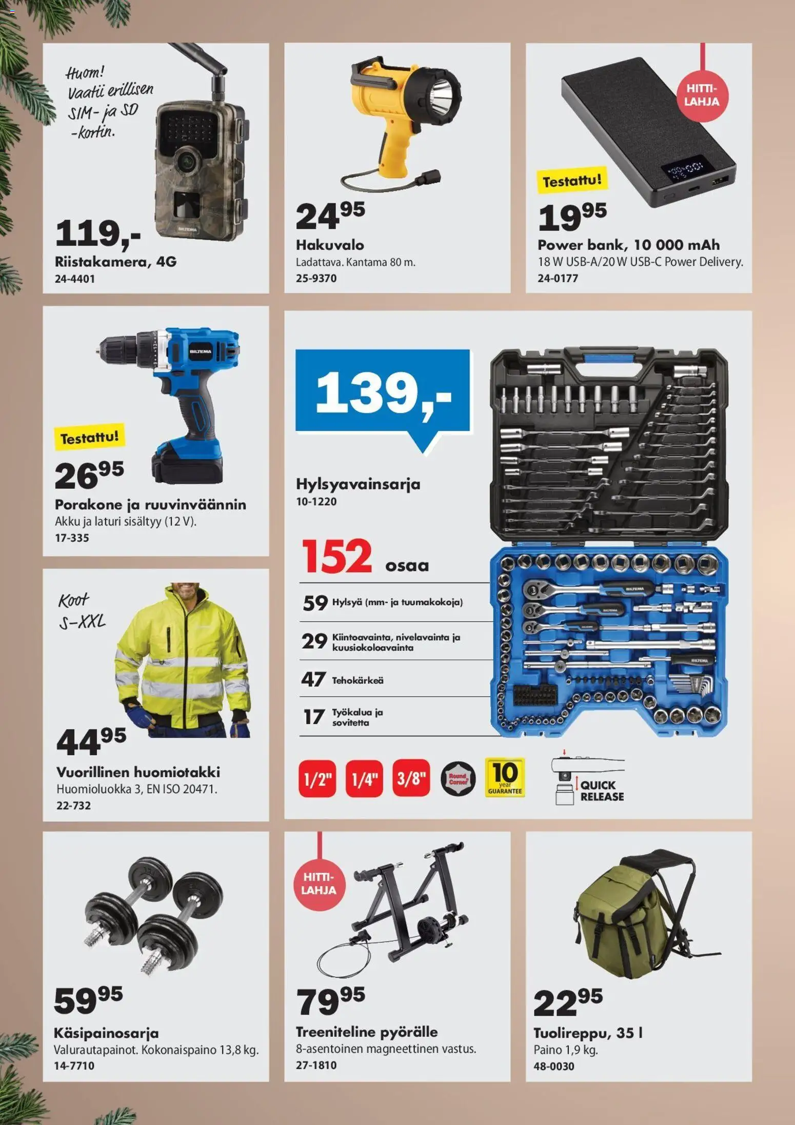 Biltema tarjoukset – voimassa 10.12.2025 alkaen | Sivu: 8 | Tuotteet: Akku, Laturi