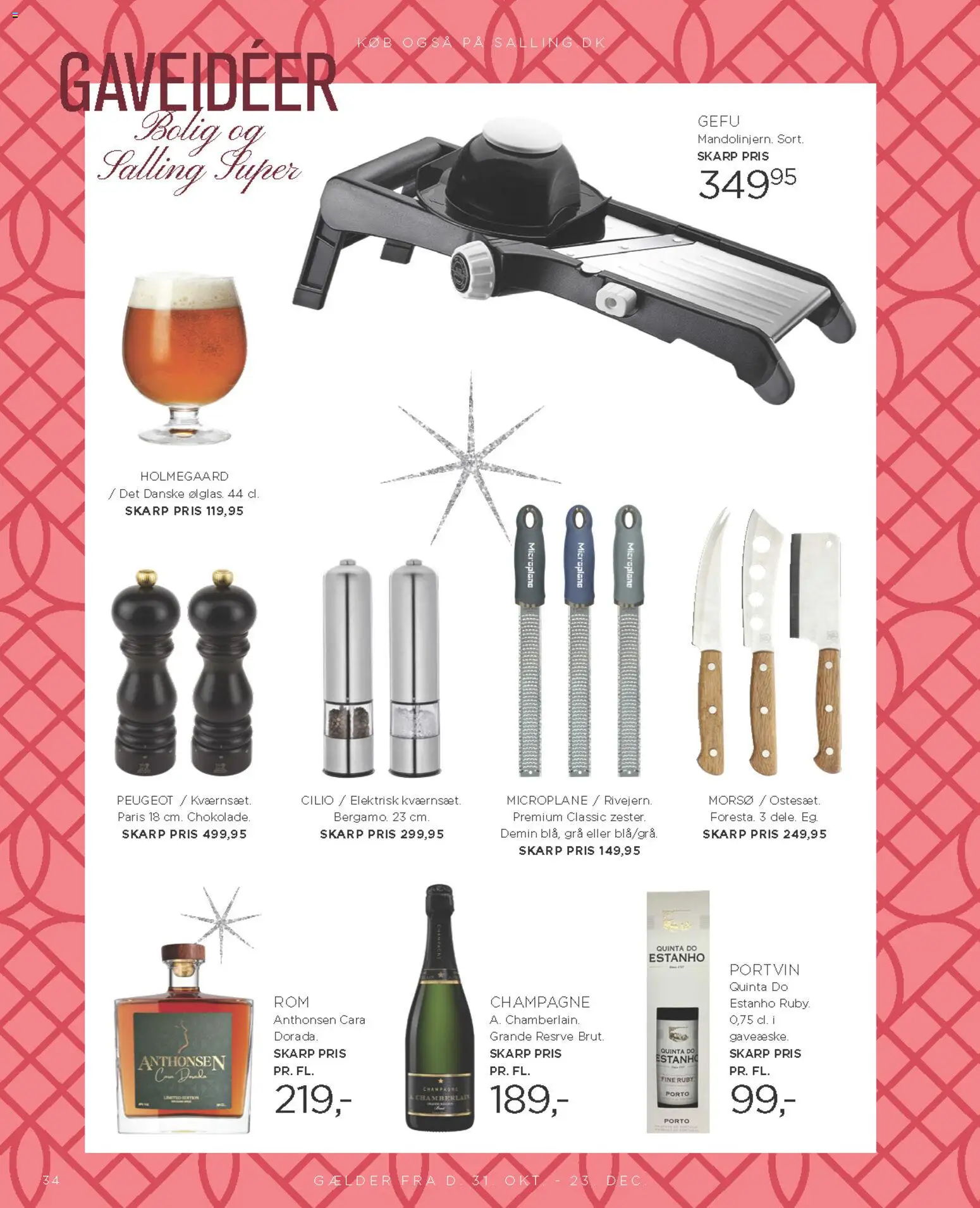 Salling tilbudsavis – gyldig fra 01.11.2025 | Side: 34 | Produkter: Shampoo, Creme, Deodorant, Krukke