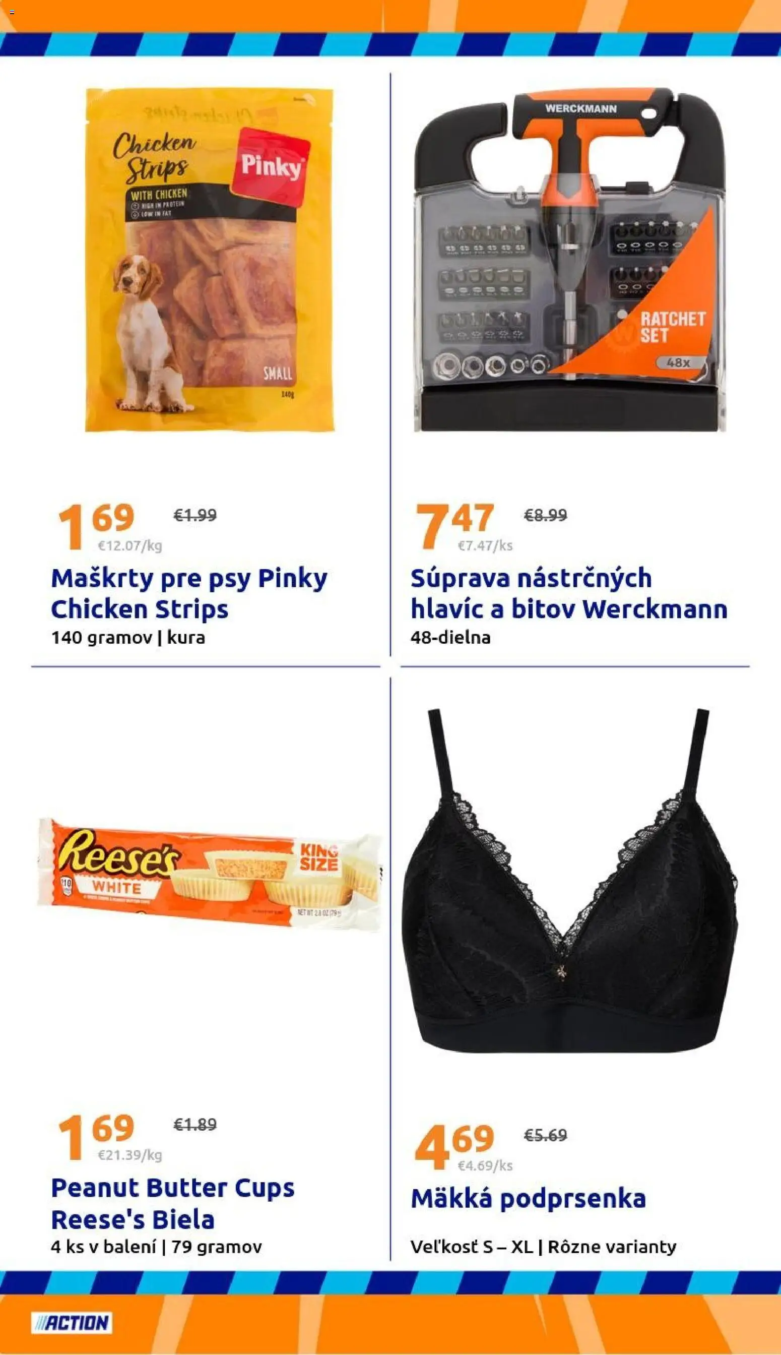 Nové Action akcie – leták je platný od 21.01.2026 | Strana: 24 | Produkty: Podprsenka