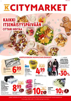 K-Citymarket-mainoslehti voimassa 04.12.2025 alkaen