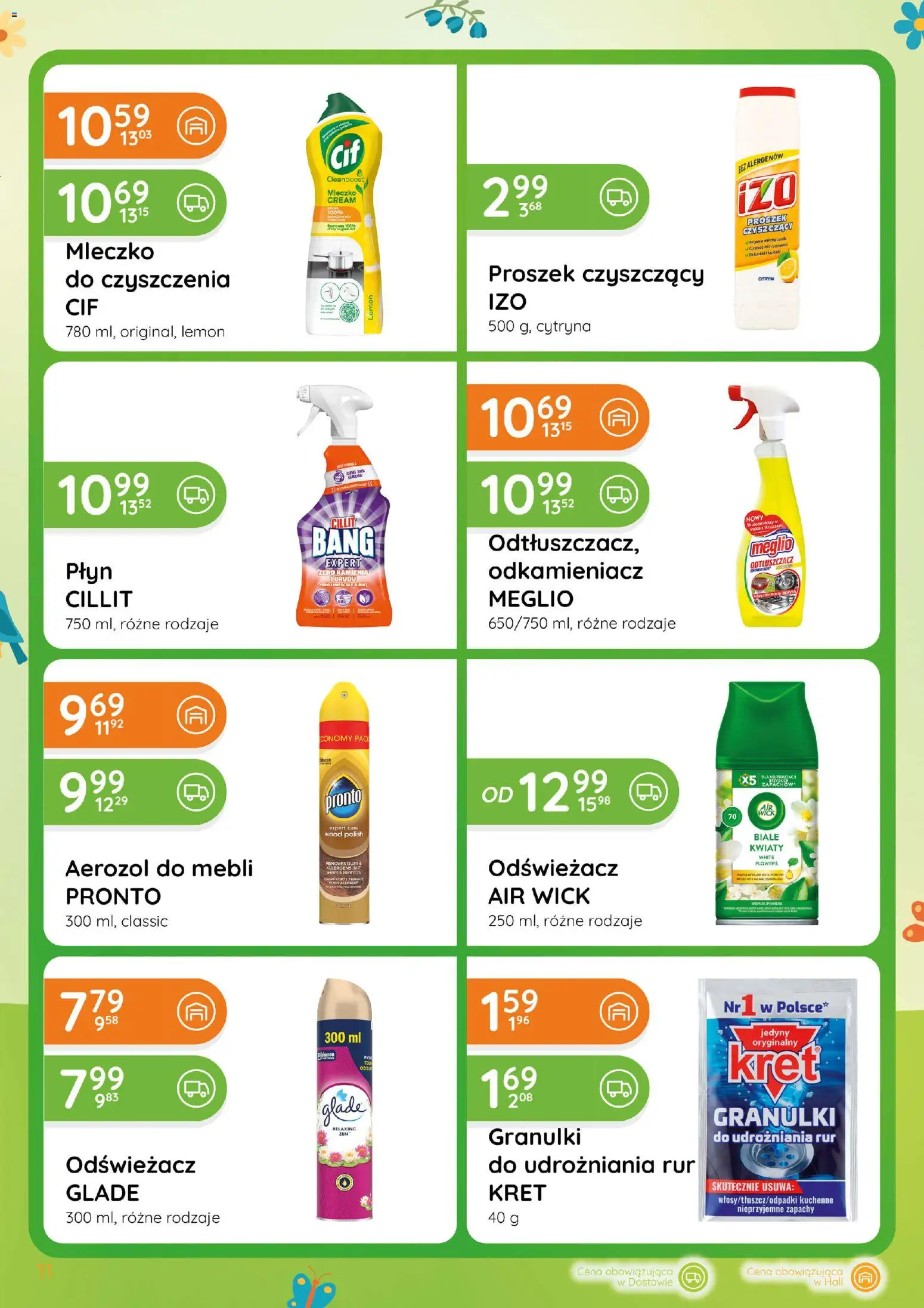 Eurocash gazetka - Katalog Chemiczny od 02.04.2026 | Strona: 11 | Produkty: Cytryna, Meglio, Odświeżacz, Kwiaty