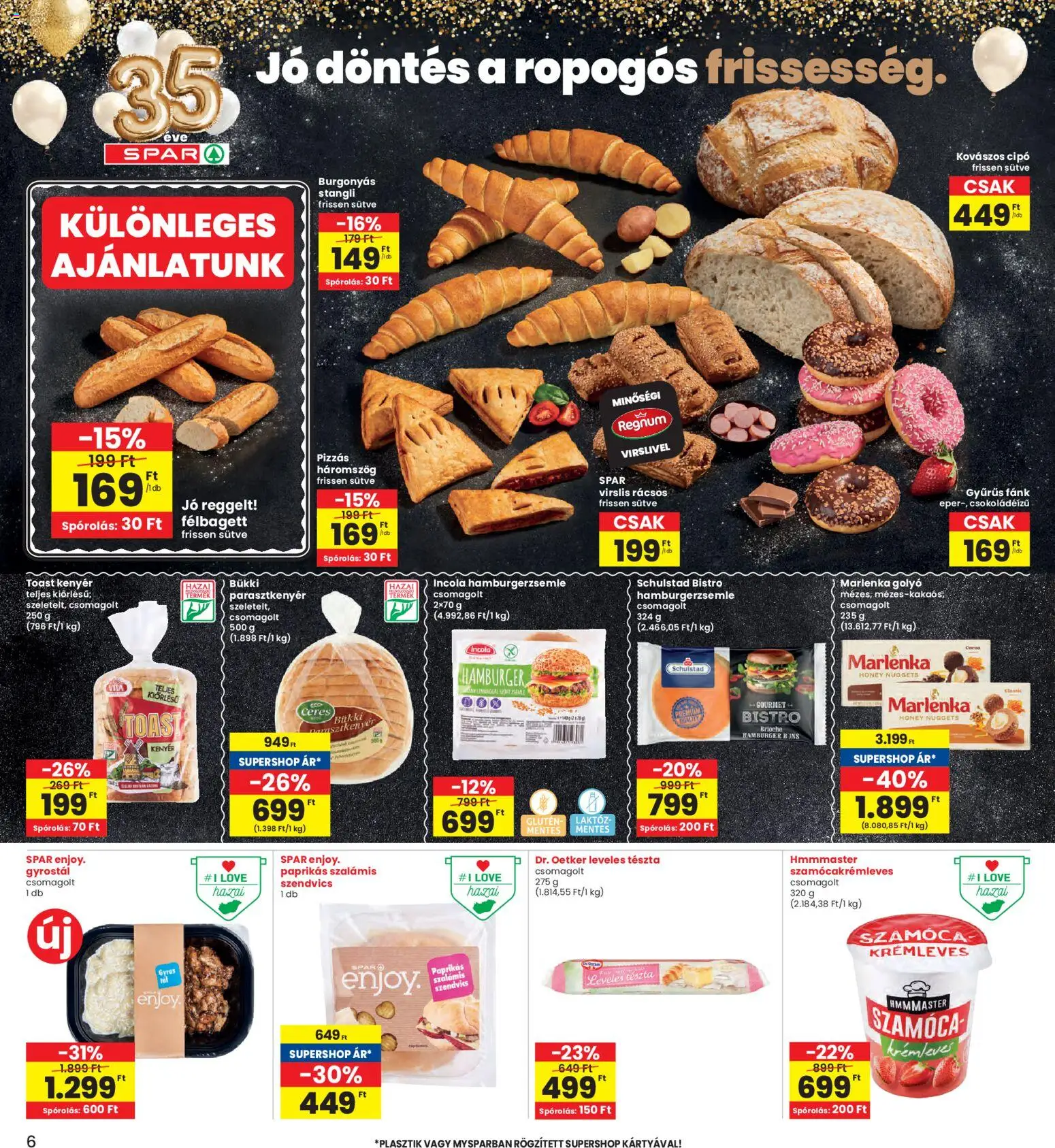 Interspar akciós ujság - amely érvényes a következő dátumtól: 12.02.2026 | Oldal: 6