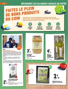  | Page: 22 | Produits: Pois chiches, Pois, Huile, Pommes