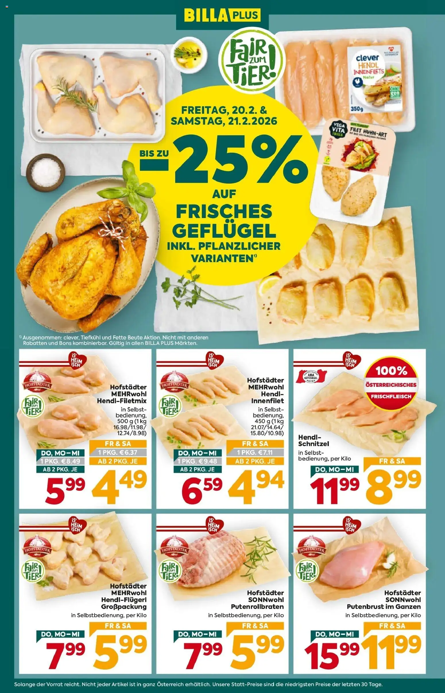Billa Plus Flugblatt - Wien gültig ab 19.02.2026 | Seite: 2