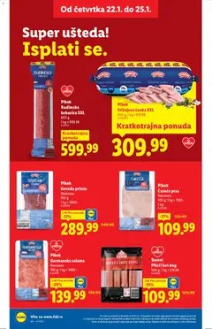 Baroni Pileći hot dog, 500 g - pregled Lidl kataloga - važi od 22.01.2026 | Strana: 18
