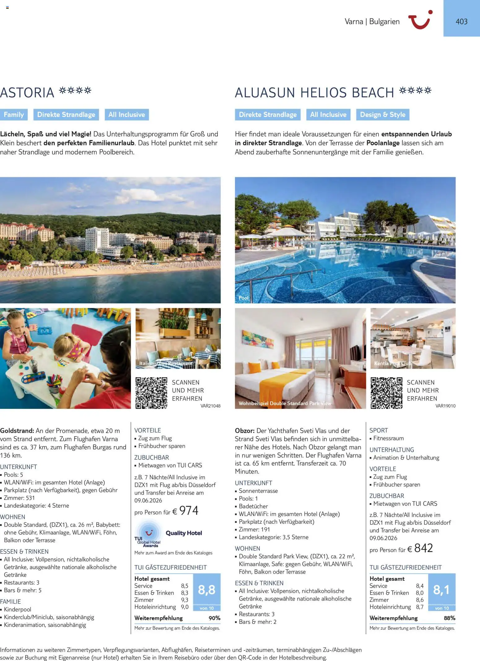 Aida  Südeuropa & Nordafrika 2026/27 – gültig ab 01.01.2026 | Seite: 403 | Produkte: Babybett