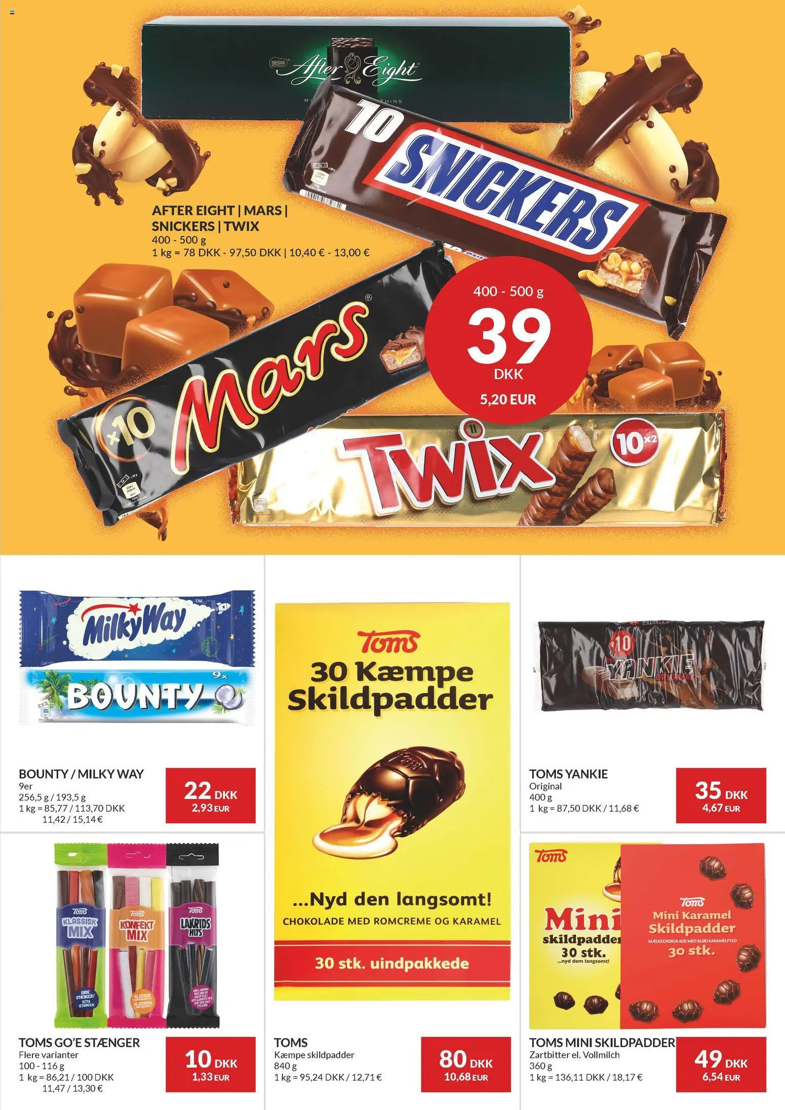 Nielsen Discount tilbudsavis – gyldig fra 08.01.2026 | Side: 15 | Produkter: Chokolade, Lakrids