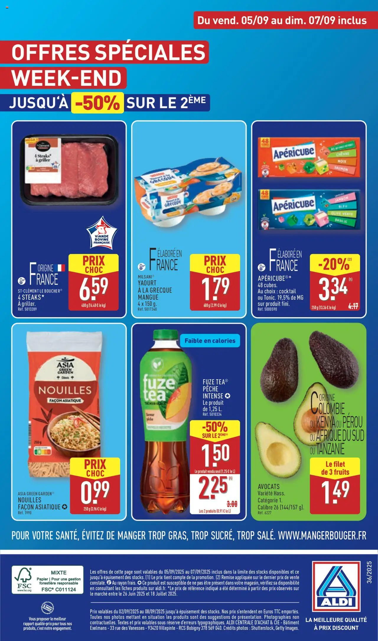  | Page: 53 | Produits: Mangue, Pêche, Yaourt, Noix