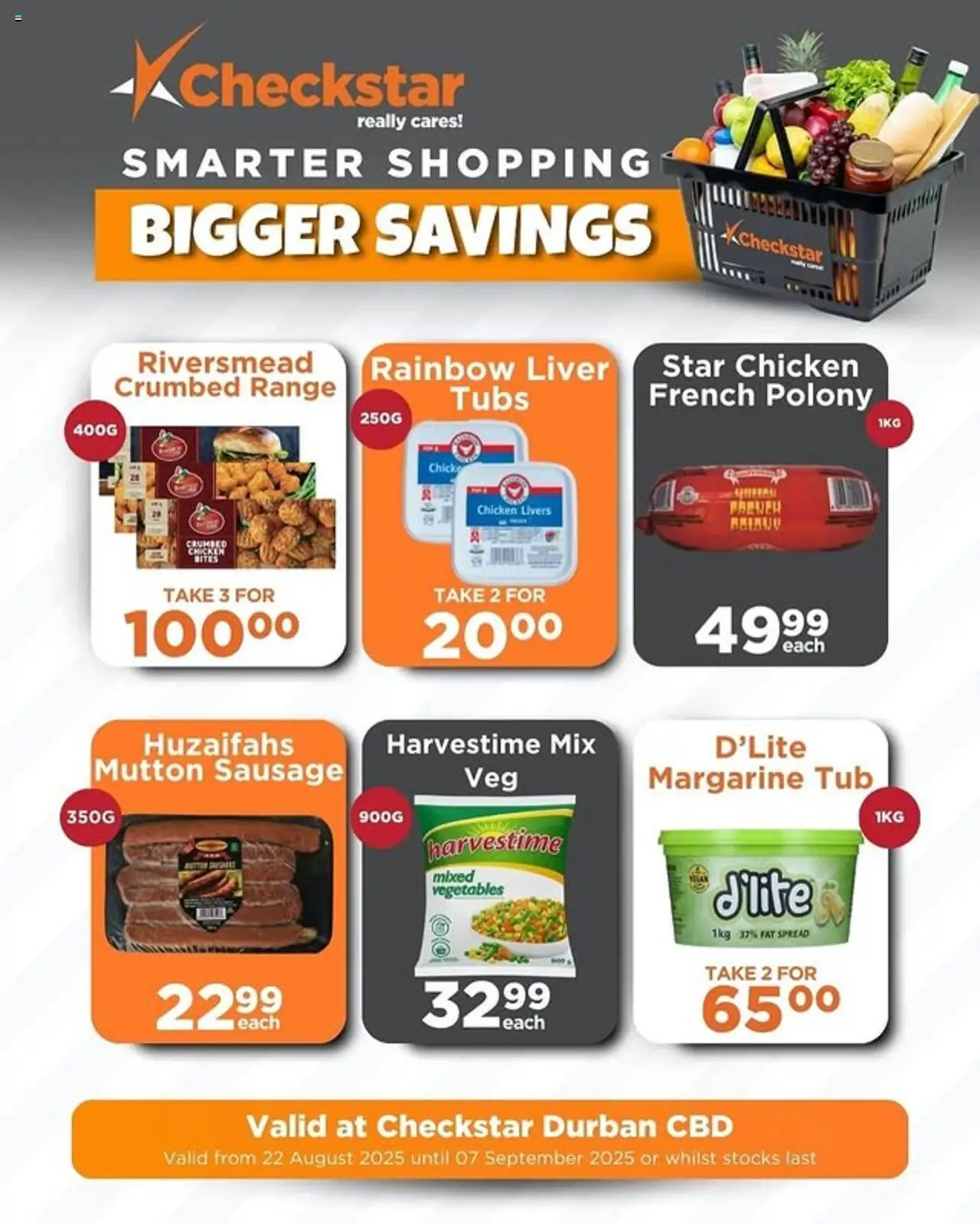 Check Star Specials │ valid from 22.08.2025 | Page: 16 | Products: Polony, Margarine, Vegetables, Fat spread