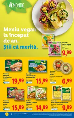 Ofertele Lidl valabile de la 02.01.2026 | Pagină: 18 | Produse: Delgeç, Paste, Cartofi, Legume