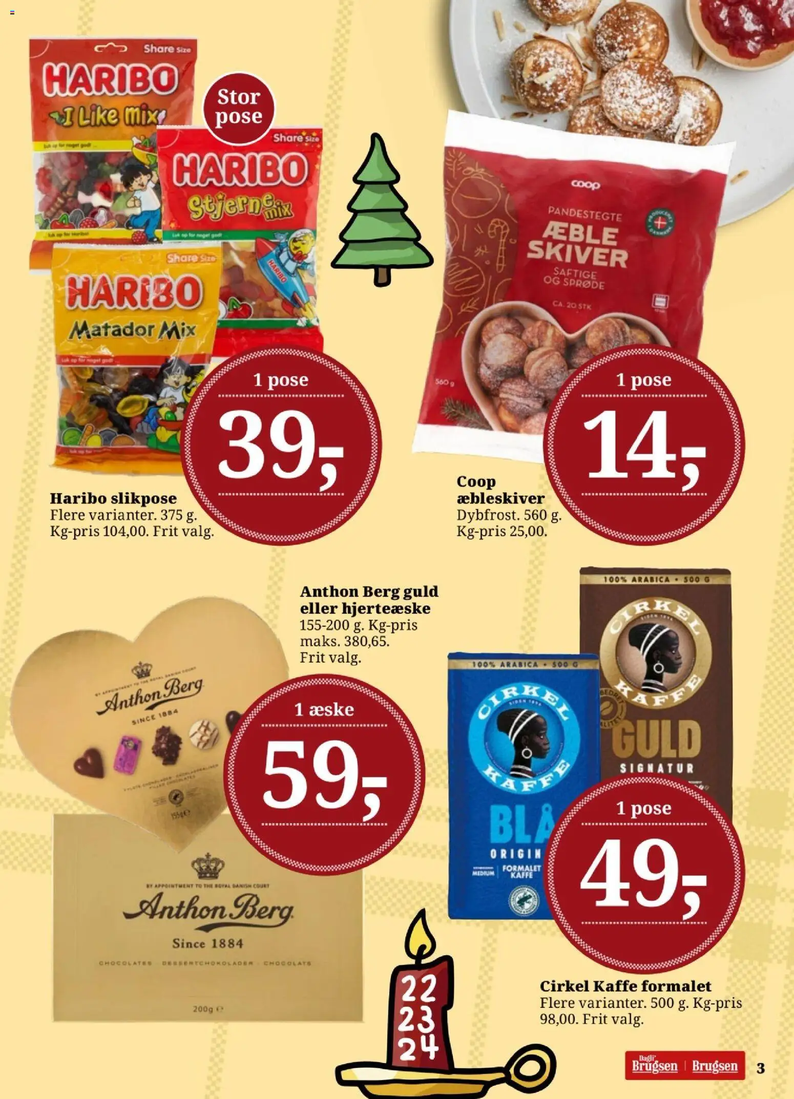 Dagli'Brugsen tilbudsavis – gyldig fra 05.12.2025 | Side: 3 | Produkter: Kaffe
