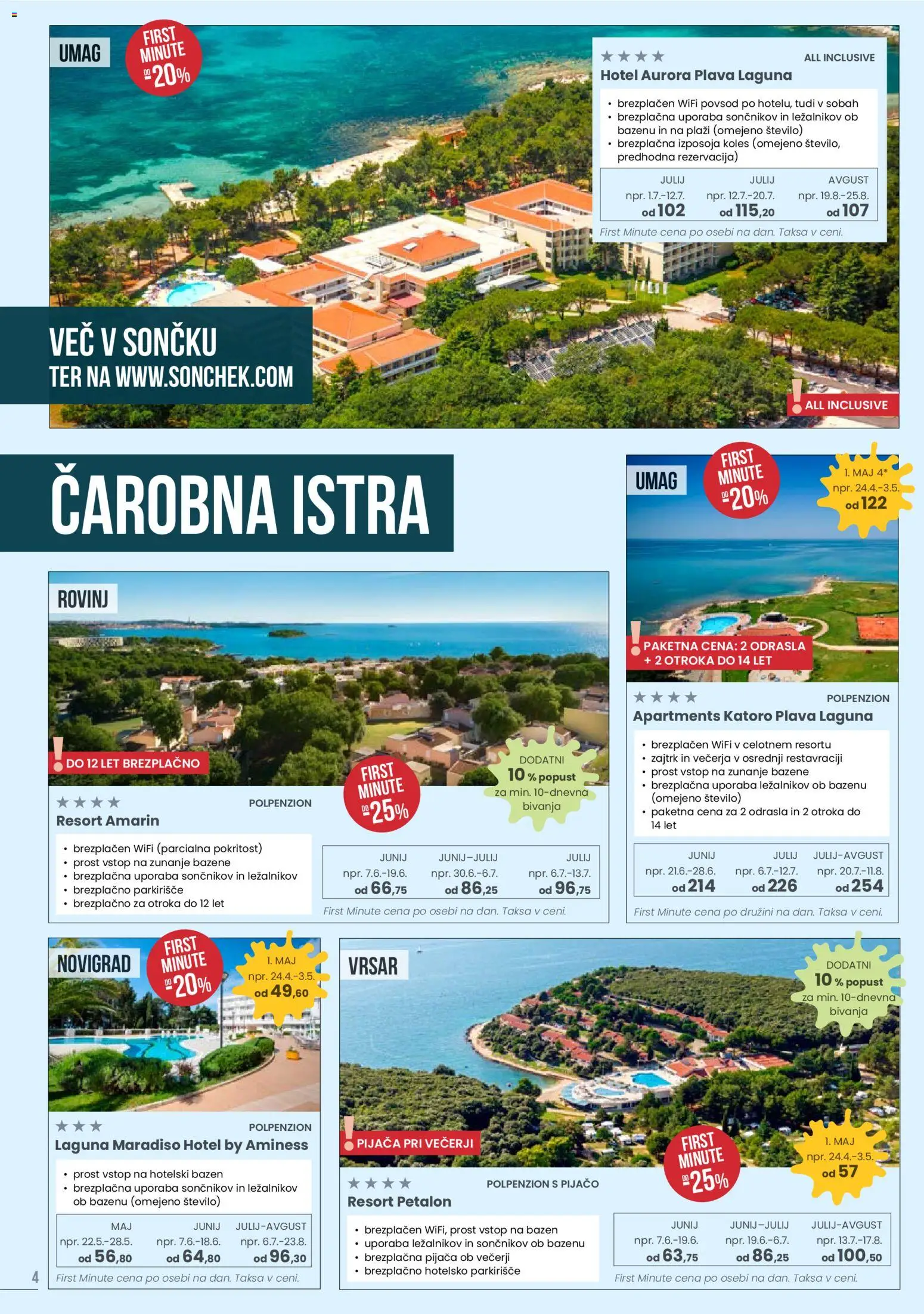 Novi Sonček katalog ponudbe – veljaven od 06.01.2026 | Stran: 4 | Izdelki: Bazen