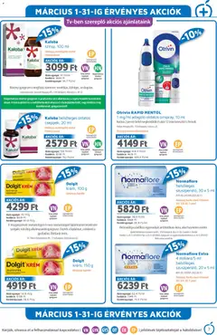 Alma Gyógyszertárak akciós újság - amely érvényes a következő dátumtól: 01.03.2026 | Oldal: 7